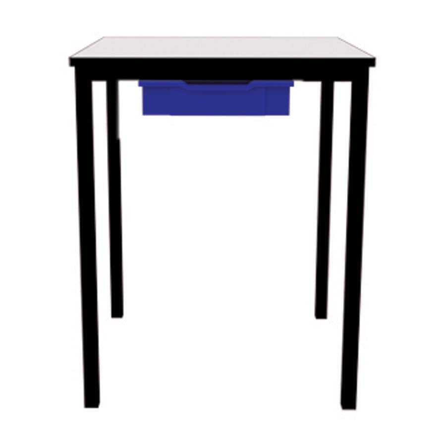 Morleys Fully Welded Classroom Table 600x600 Whiteboard Top with Tray
