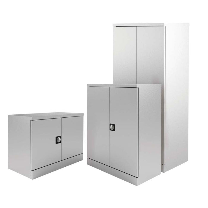 Kontrax Cupboard With 4 Shelves-Cpl:Grey