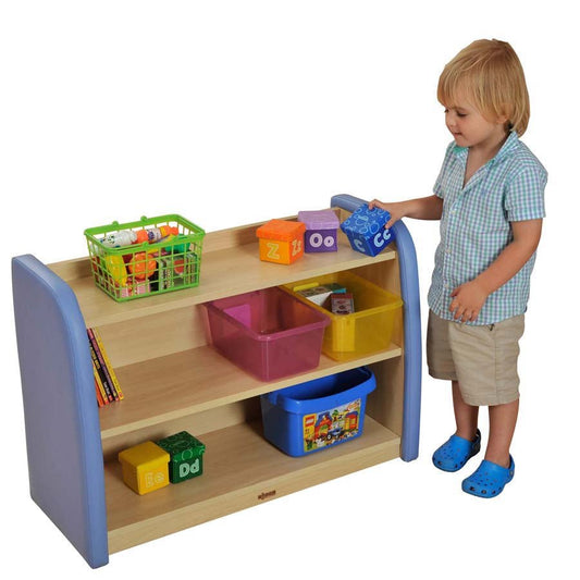 Toddler 2 Level Storage Cabinet