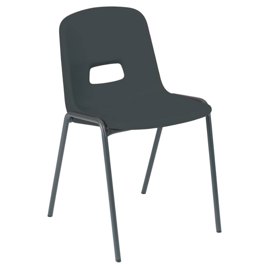 Heavy Duty Poly Chair Black CS30480