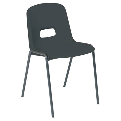 Heavy Duty Poly Chair Black CS30480