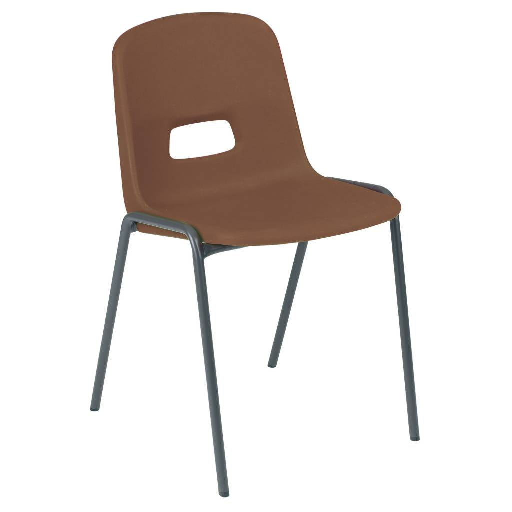 Heavy Duty Poly Chair Brown CS30480