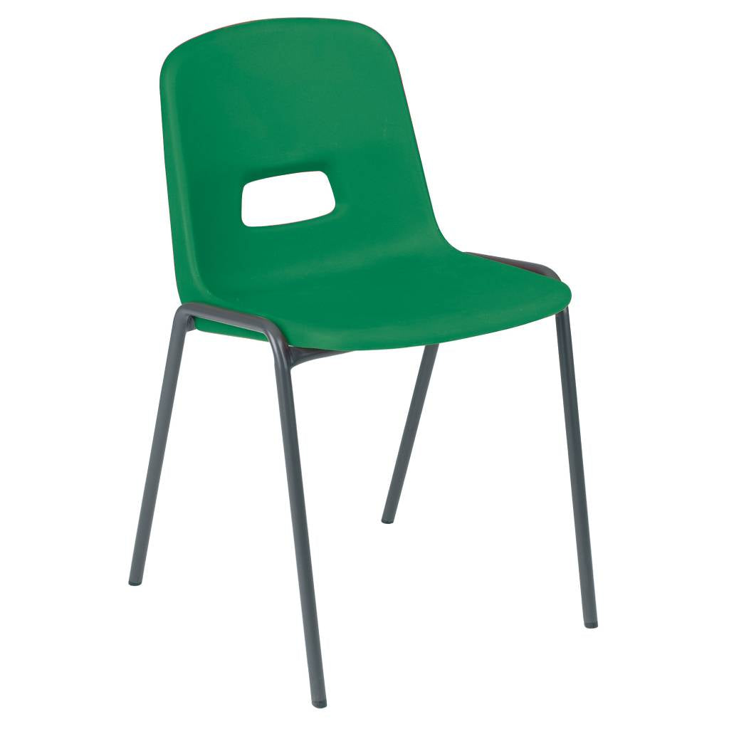 Heavy Duty Poly Chair Green CS30480