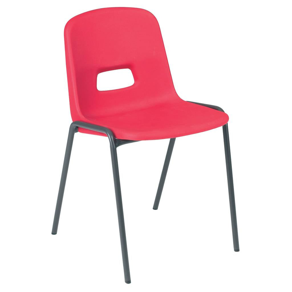 Heavy Duty Poly Chair Red CS30480
