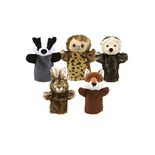 Woodland Animals Puppet Set Of 5