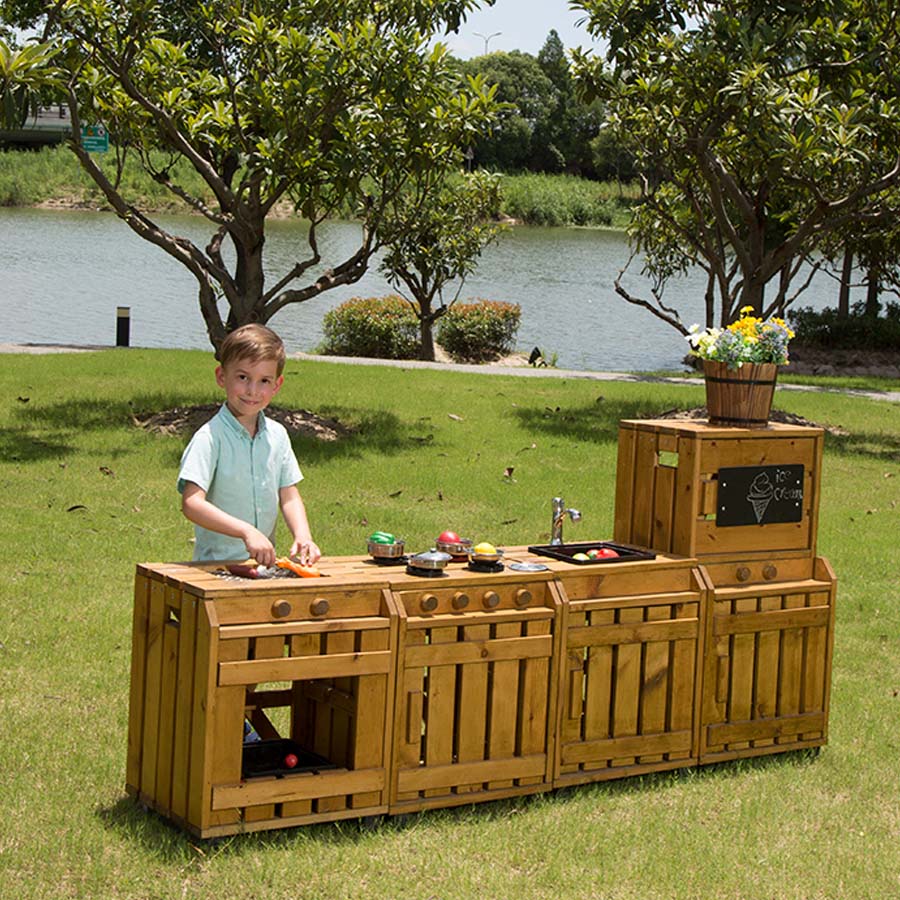 Outdoor Play Kitchen Set