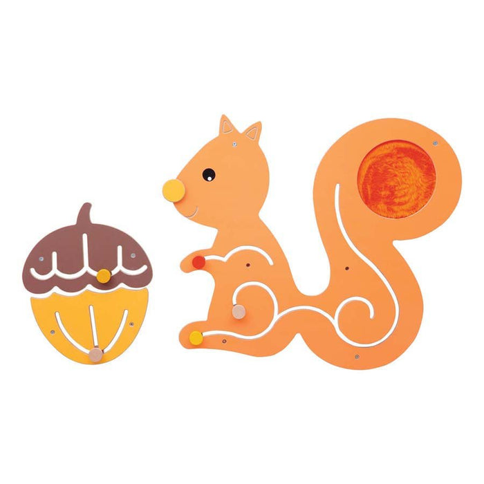 Squirrel And Nut Sensory Panel