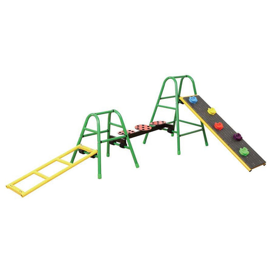 Play Gym Set 3 Includes Rock Climber Trestle 900 Magical Mushrooms Trestle 600 And Short Ladder