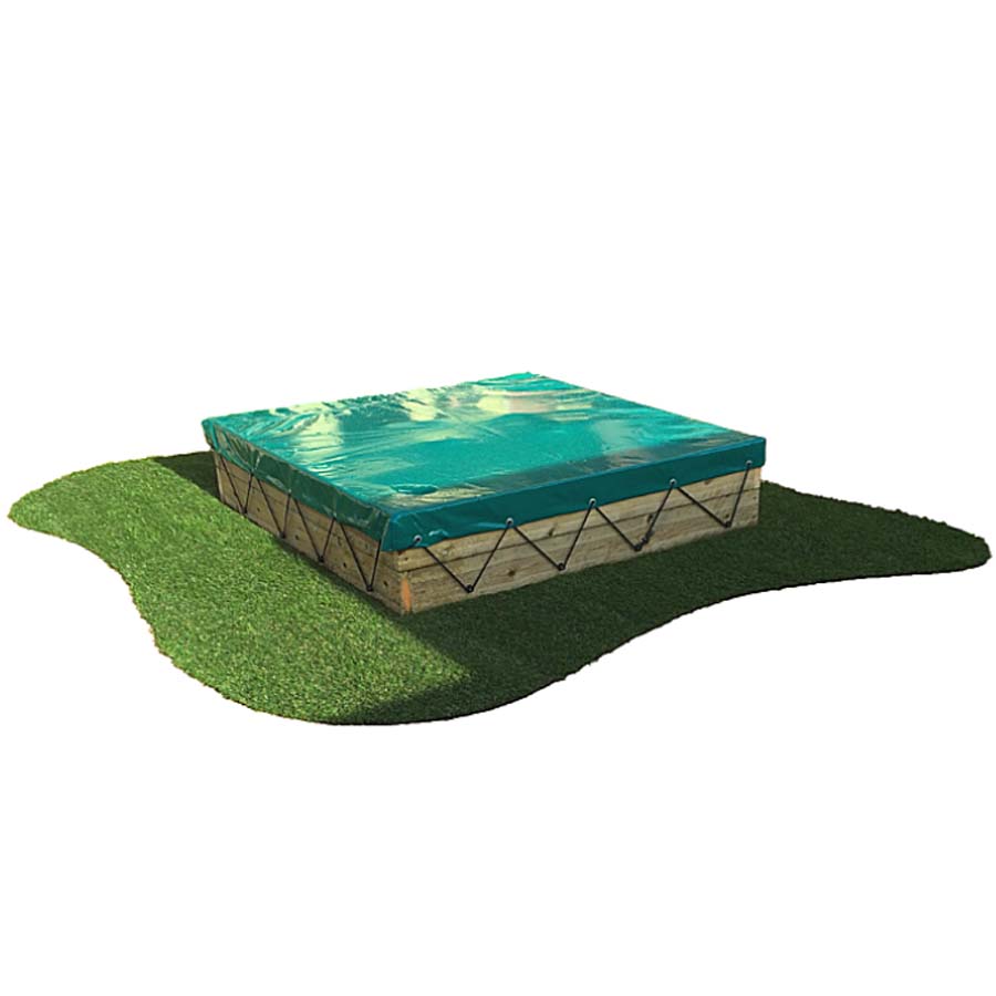 Outside Spaces Sand Pit & Pvc Cover