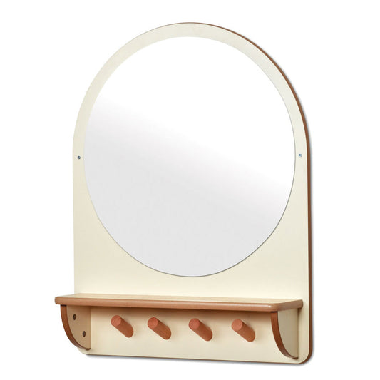 Home from Home Wall Mirror with Hooks