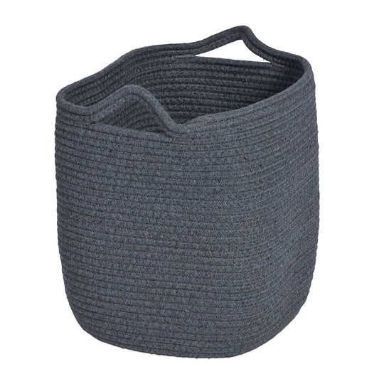 Rope Storage Baskets - Dark Grey Set of 10