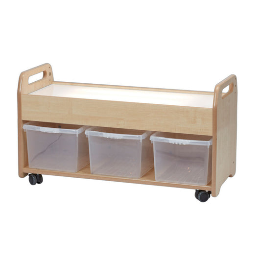 Low Level Light Box Trolley