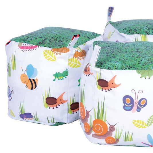Pack Of 3 Nature Theme Classroom Cubes