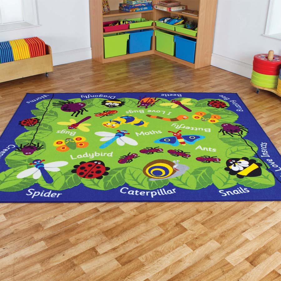 Back To Nature Minibeasts Carpet