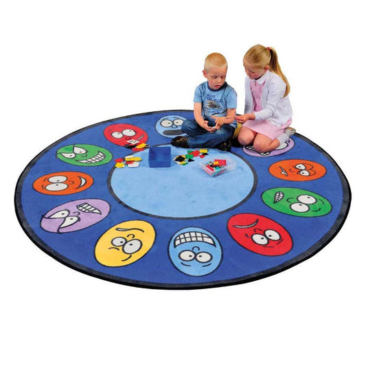 Expressions Learning Rug Round
