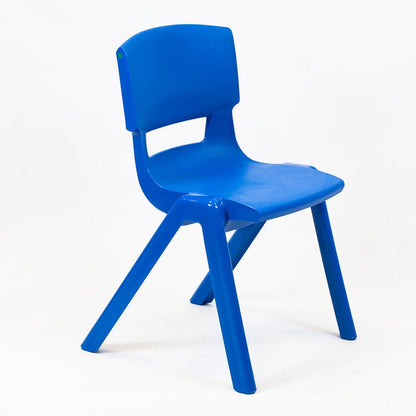 Postura+ One Piece Poly Chair Ink Blue