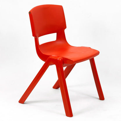 Postura+ One Piece Poly Chair Poppy Red