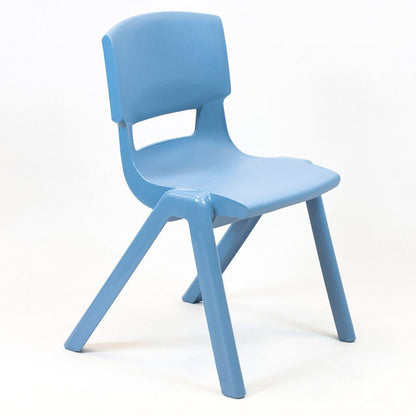 Postura+ One Piece Poly Chair Powder Blue