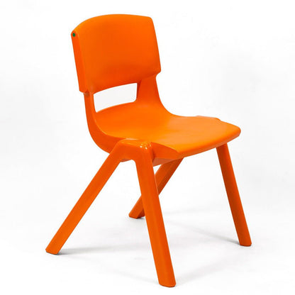 Postura+ One Piece Poly Chair Tangerine Fizz