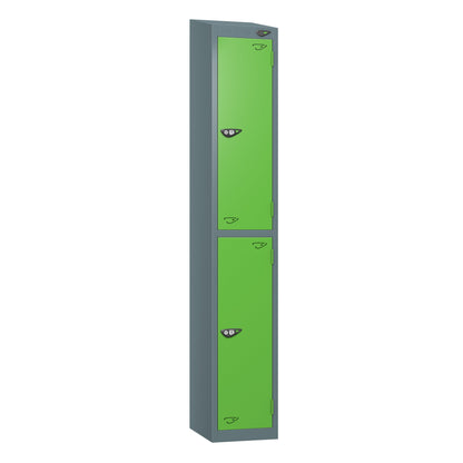 Pure Prime 2 Door Sloping Top Locker H1800xW380xD450mm