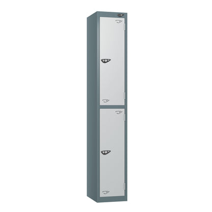 Pure Prime 2 Door Sloping Top Locker H1950/1800xW380xD450mm