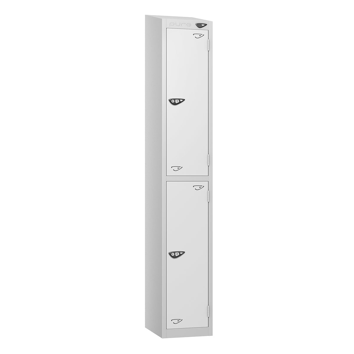 Pure Prime 2 Door Sloping Top Locker H1950/1800xW380xD450mm