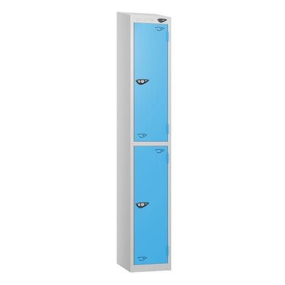 Pure Prime 2 Door Sloping Top Locker H1800xW380xD450mm