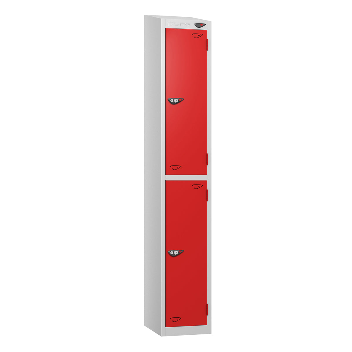 Pure Prime 2 Door Sloping Top Locker H1950/1800xW380xD450mm