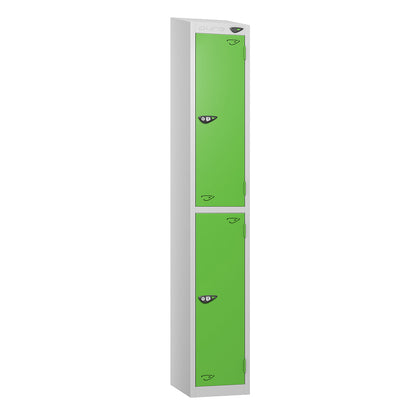 Pure Prime 2 Door Sloping Top Locker H1950/1800xW380xD450mm
