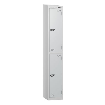 Pure Prime 2 Door Sloping Top Locker H1950/1800xW380xD450mm