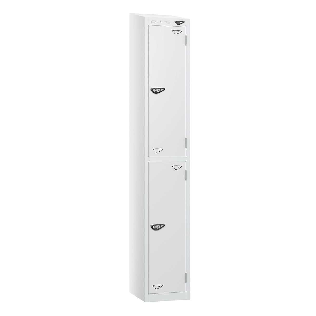 Pure Prime 2 Door Sloping Top Locker H1950/1800xW380xD450mm