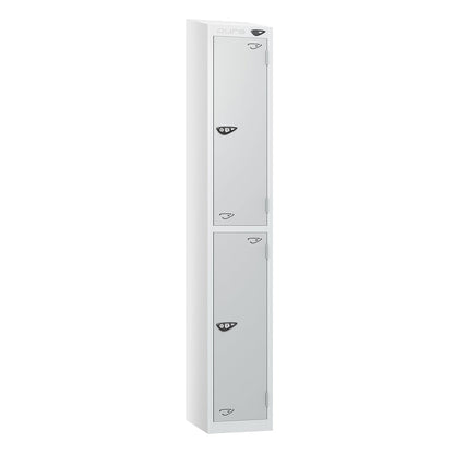 Pure Prime 2 Door Sloping Top Locker H1950/1800xW380xD450mm