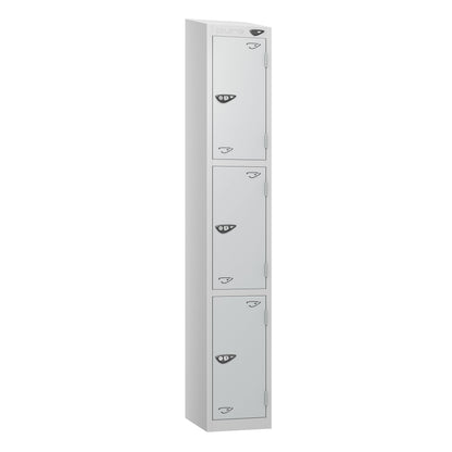 Pure Prime 3 Door Sloping Top Locker H1800xW300xD450mm