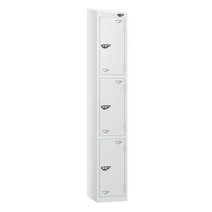 Pure Prime 3 Door Sloping Top Locker H1800xW300xD450mm