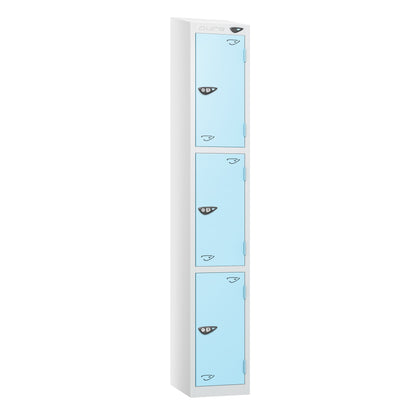 Pure Prime 3 Door Sloping Top Locker H1800xW300xD450mm