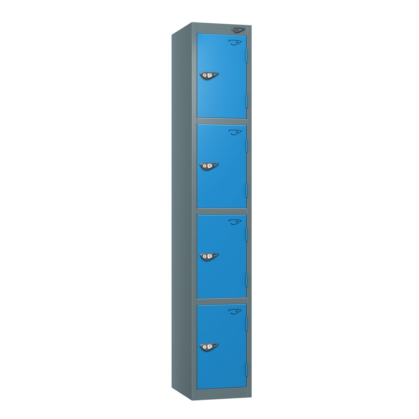 Pure Prime 4 Door Locker H1800xW450xD450mm