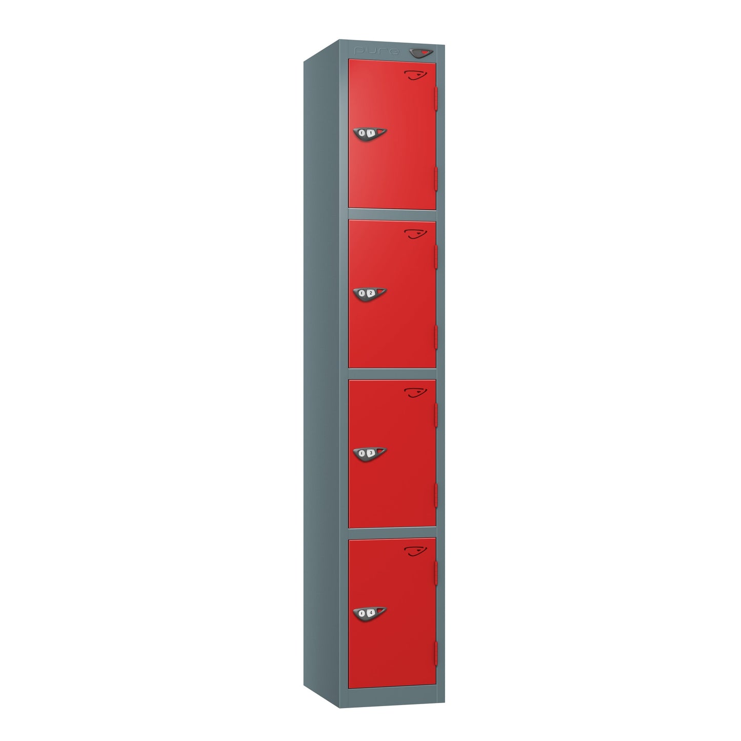 Pure Prime 4 Door Locker H1800xW450xD450mm