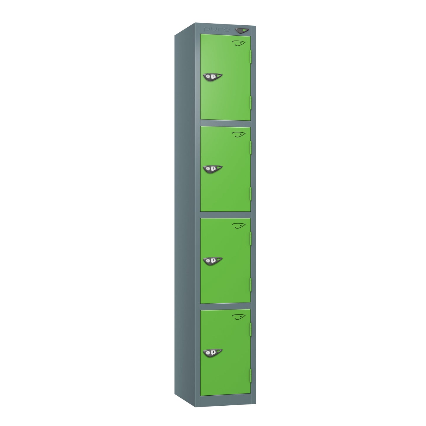 Pure Prime 4 Door Locker H1800xW450xD450mm