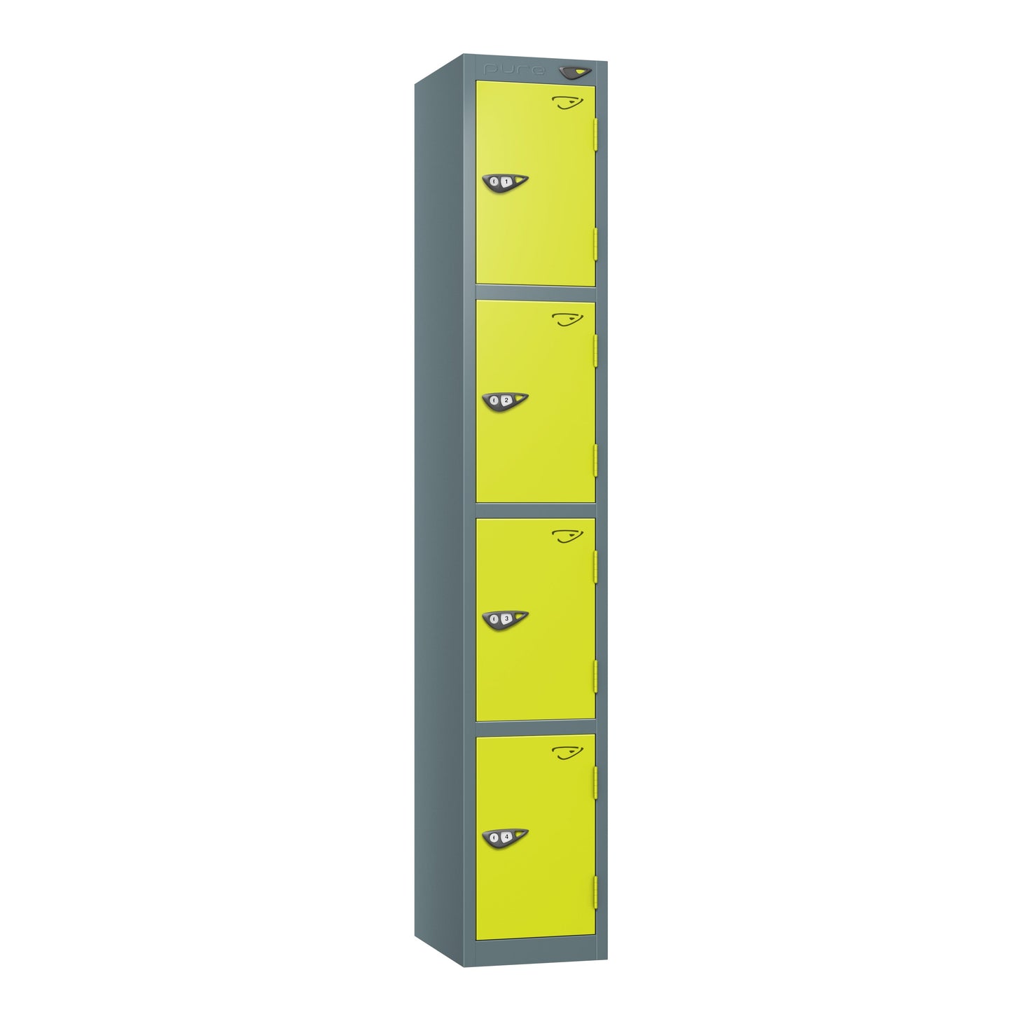Pure Prime 4 Door Locker H1800xW450xD450mm