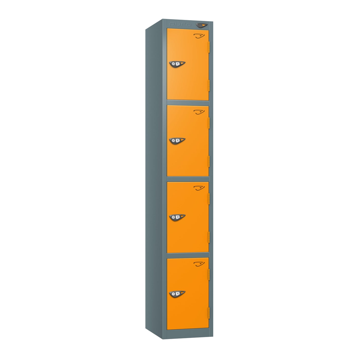Pure Prime 4 Door Locker H1800xW450xD450mm