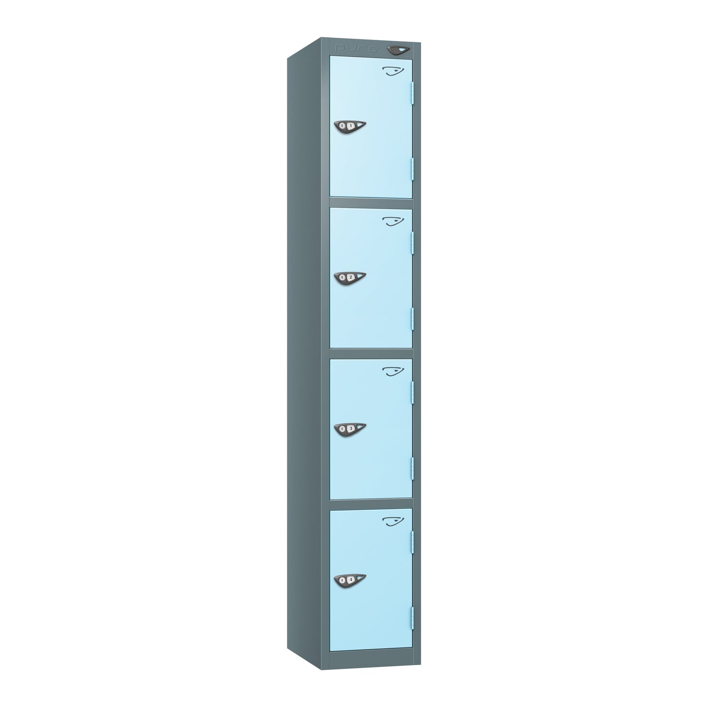 Pure Prime 4 Door Locker H1800xW450xD450mm