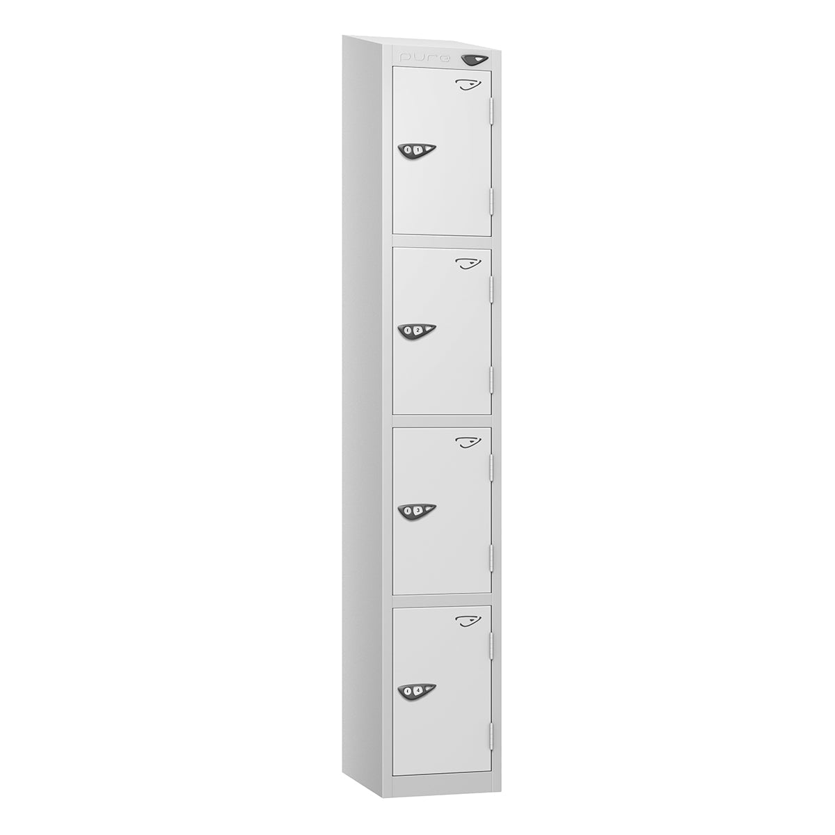 Pure Prime 4 Door Sloping Top Locker H1950/1800xW450xD450mm