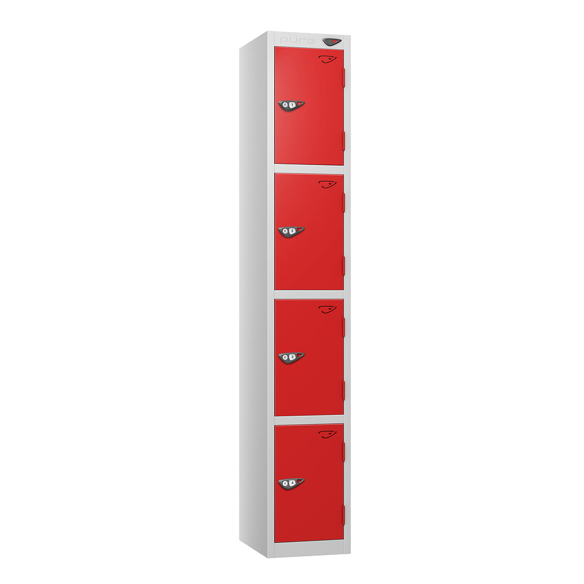 Pure Prime 4 Door Locker H1800xW450xD450mm