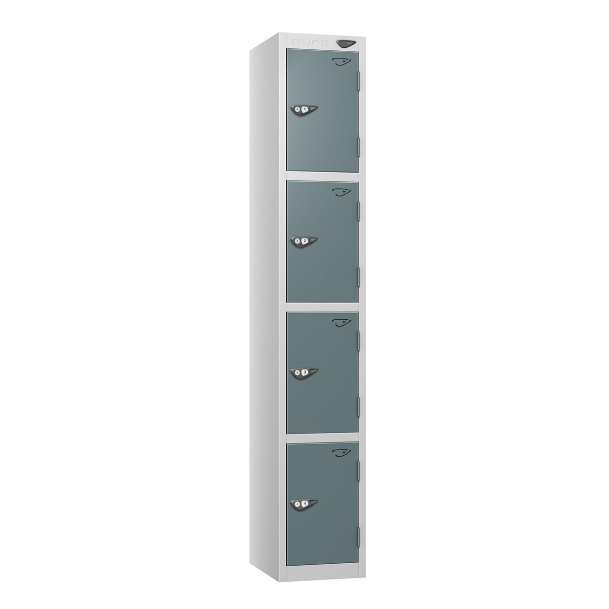 Pure Prime 4 Door Locker H1800xW300xD450mm