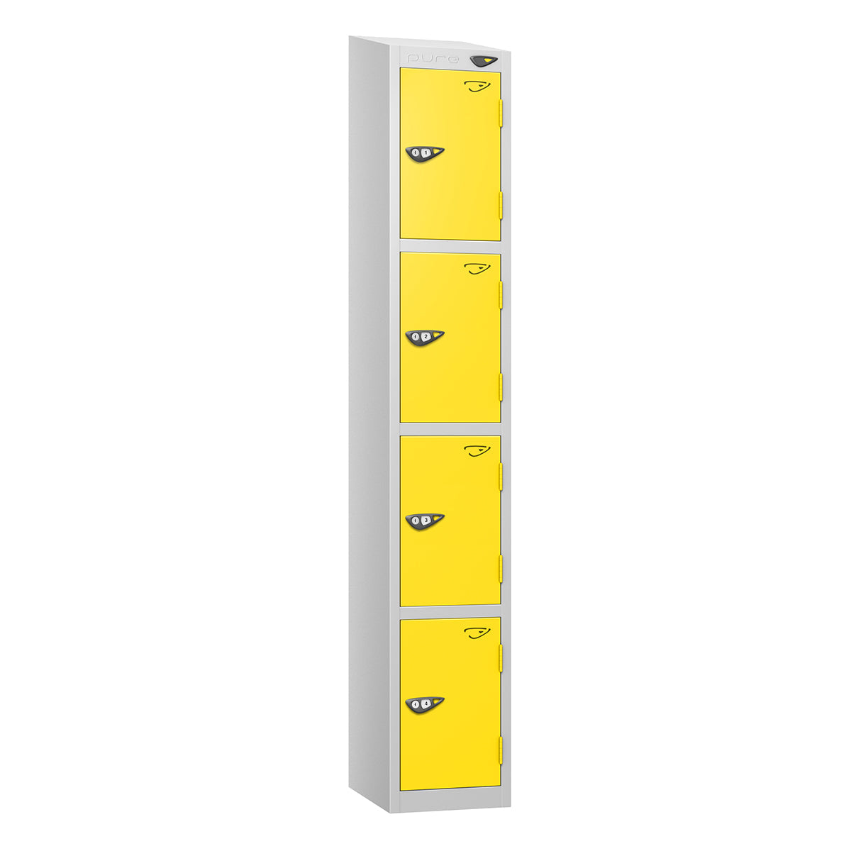 Pure Prime 4 Door Sloping Top Locker H1800xW450xD450mm