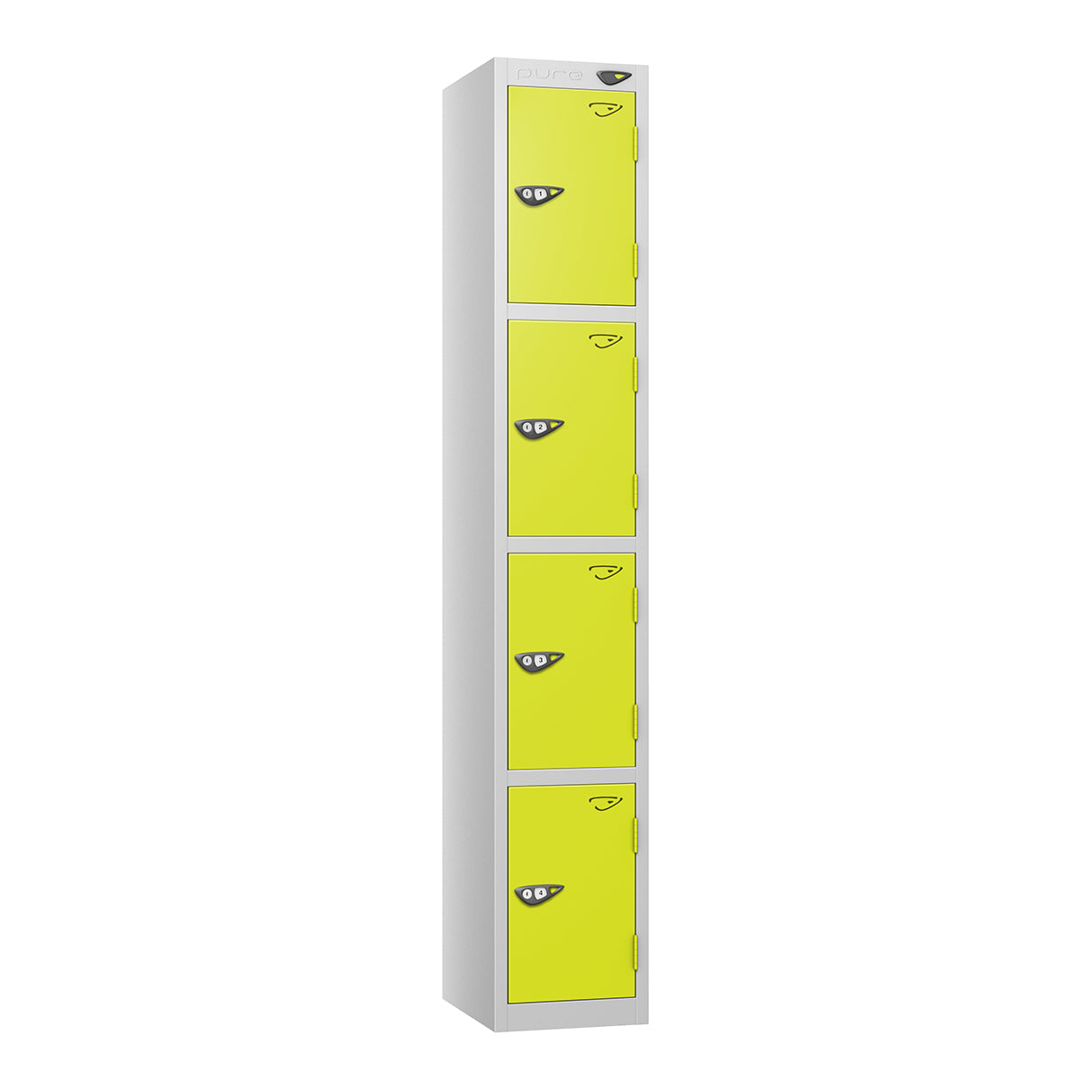 Pure Prime 4 Door Locker H1800xW300xD450mm