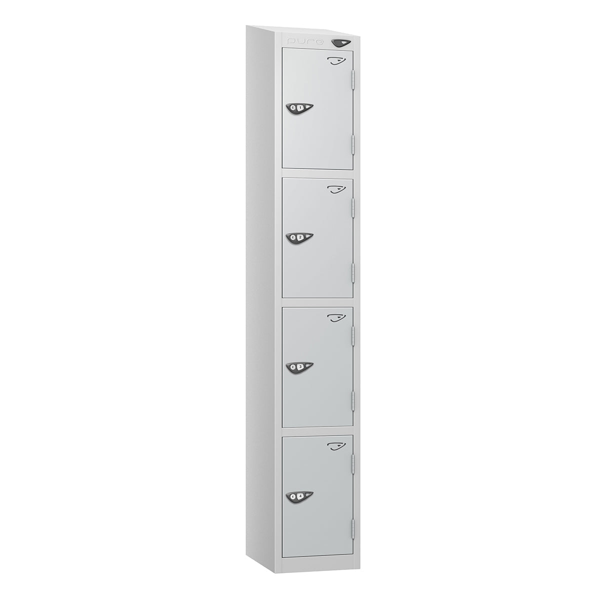 Pure Prime 4 Door Sloping Top Locker H1800xW450xD450mm