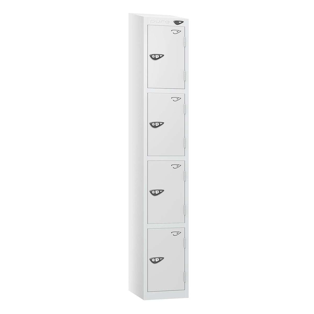Pure Prime 4 Door Sloping Top Locker H1950/1800xW450xD450mm
