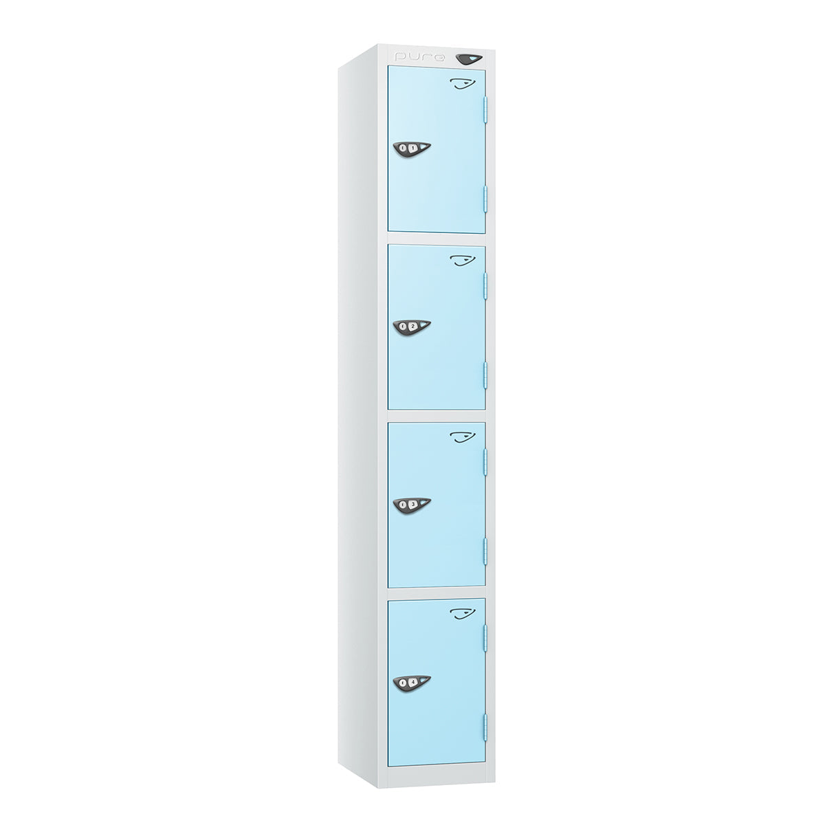 Pure Prime 4 Door Locker H1800xW450xD450mm