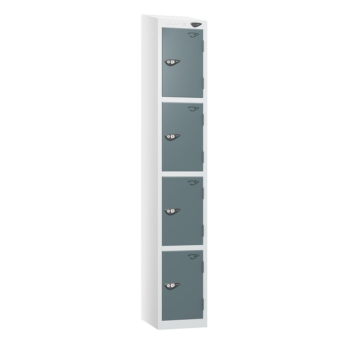 Pure Prime 4 Door Sloping Top Locker H1950/1800xW450xD450mm